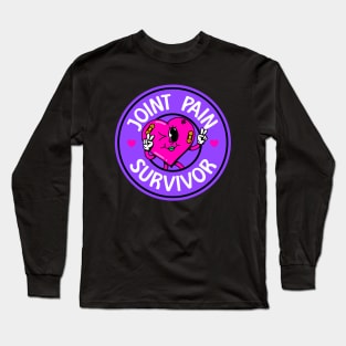 Joint Pain Survivor - Lupus Awareness Long Sleeve T-Shirt